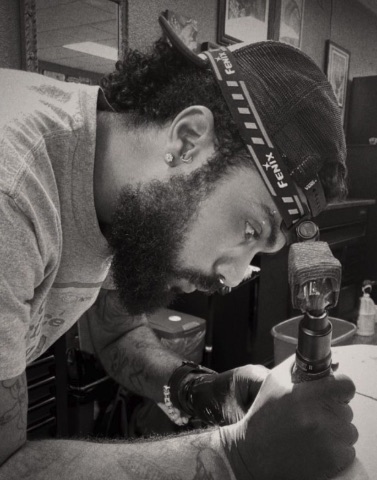 Clyde Wint Tattooing